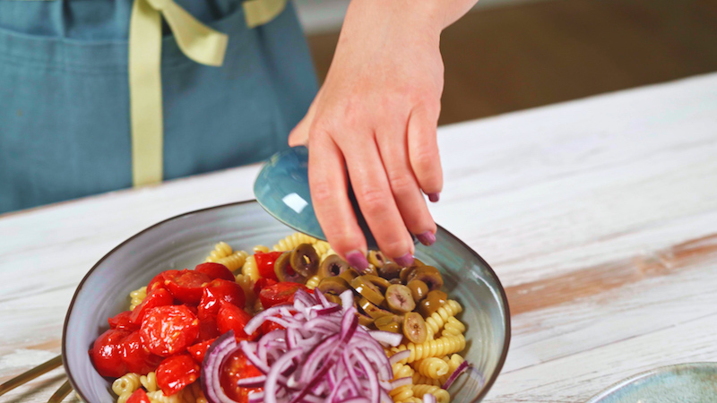 was passt zu nudelsalat nudl salata recept chefkoch pastasalat mit dressing würzen