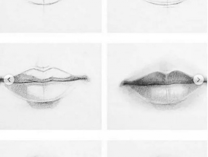 coole zeichnungen lippen zeichnung in sechs schritte illustriert