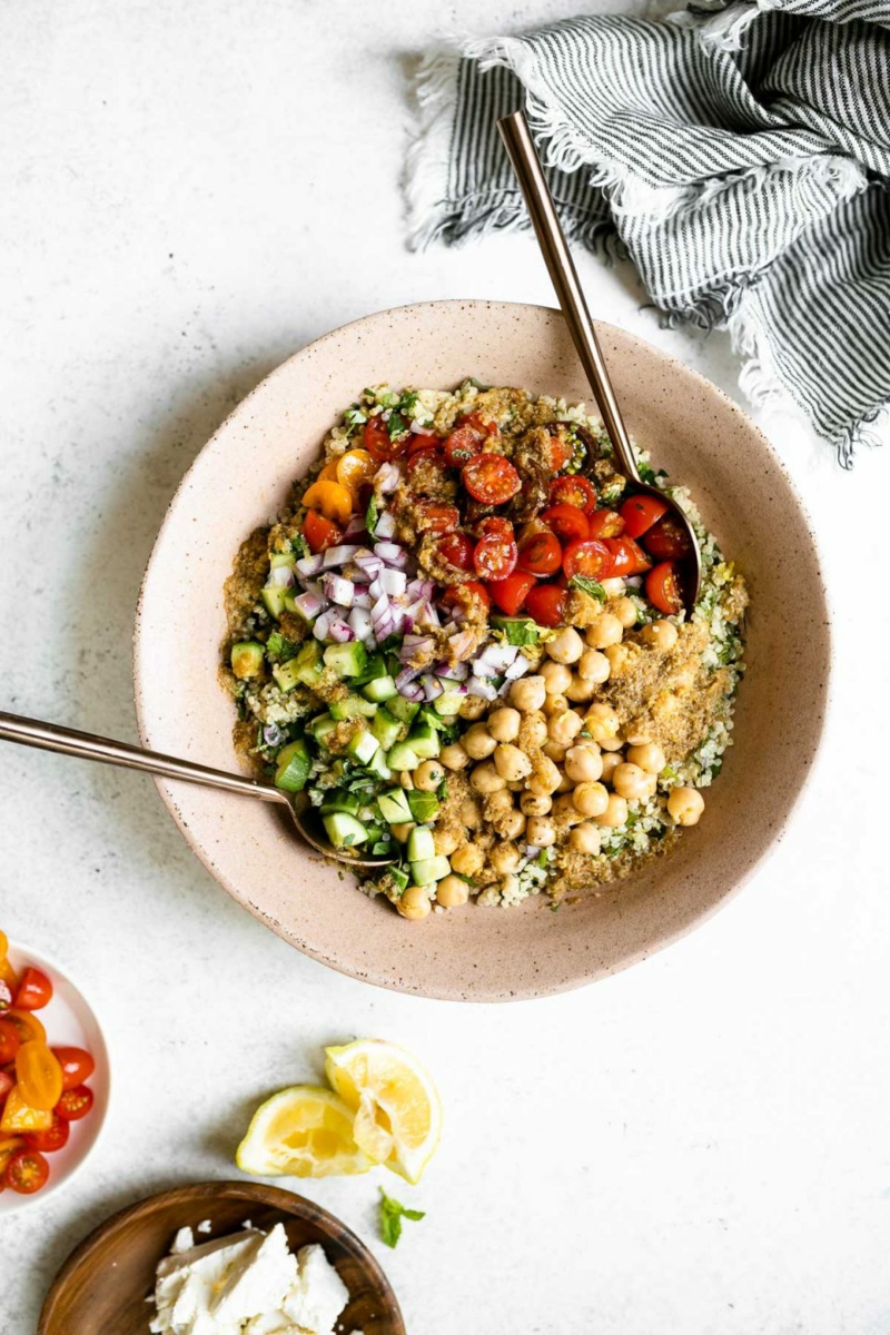 quinoa falafe vegetarisch gerichte selber machen