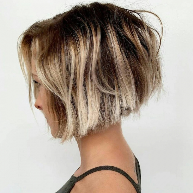Moderne und elegante stufige Bob Frisuren: Diese Ideen garantieren