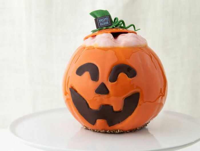 halloween kuchen kinder essen rezepte für halloween torte lustiges kürbis gesicht