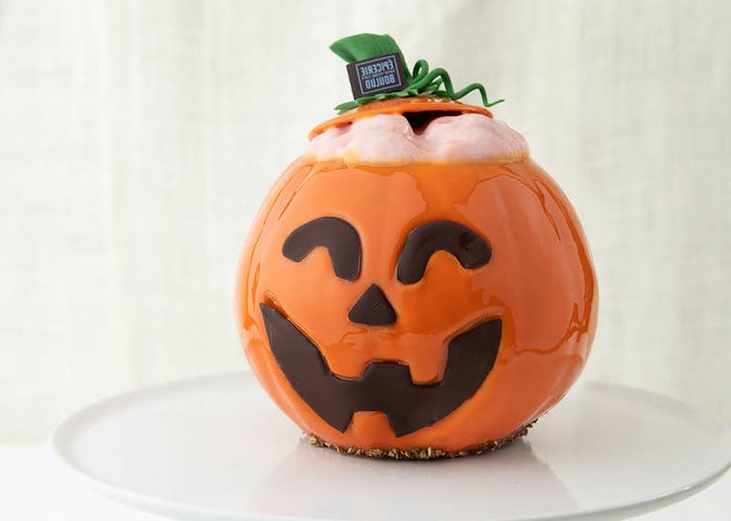 halloween kuchen kinder essen rezepte für halloween torte lustiges kürbis gesicht
