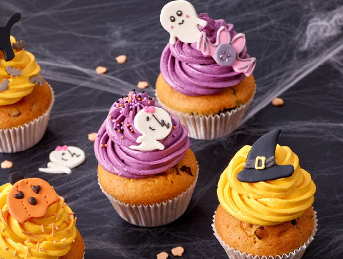 halloween kuchen selber machen rezept für halloween backen cupcakes halloween mit kürbis kreme katzen