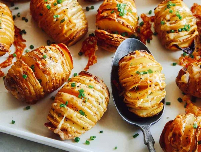 kartoffel rezepte schnell und lecker abednessen ideen babykartoffeln mit käse und kräutern