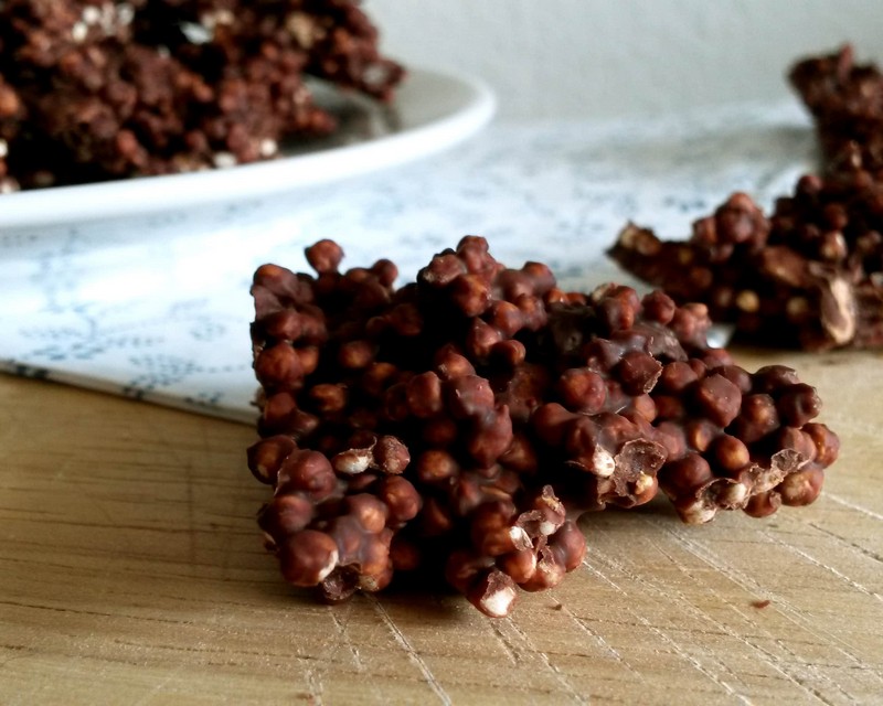 schoko crossies mit mandeln selber machen rezept für schoko crossies mit quinoa