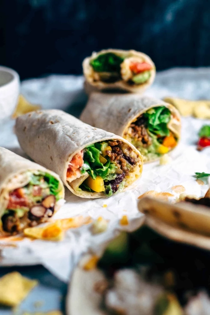 torillas selber machen die besten rezepte wraps mit hackfleisch schnelles abendessen gesund