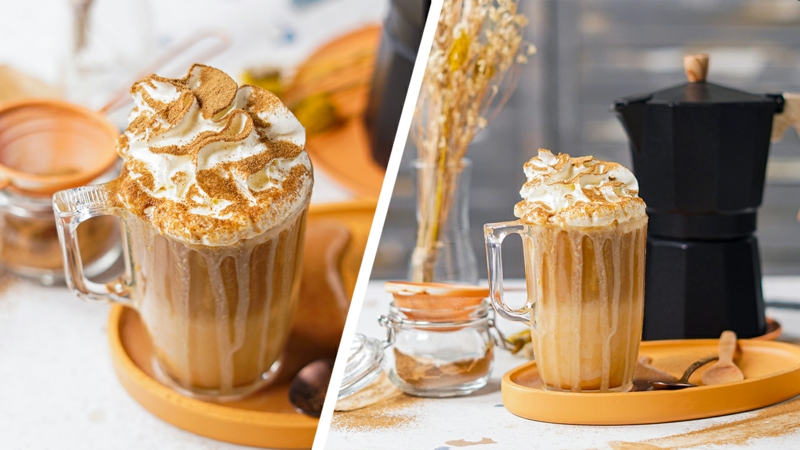 0 collage pumpkin spice latte rezept zum selber machen herbst ideen