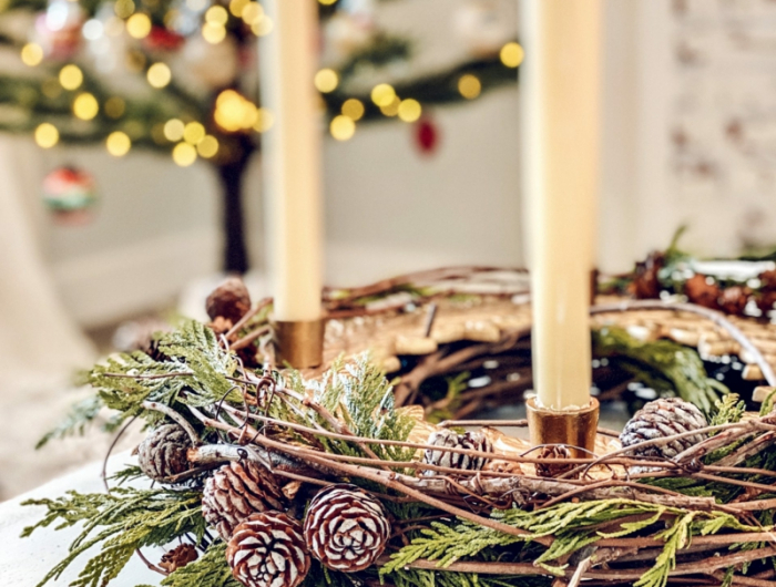 3 weihnachten dekoration ideen adventskranz ausgefallen ideen und inspo