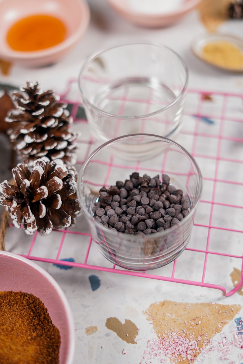 5 schokoladenstückchen plätzchenteig rezept backen zu weihnachten