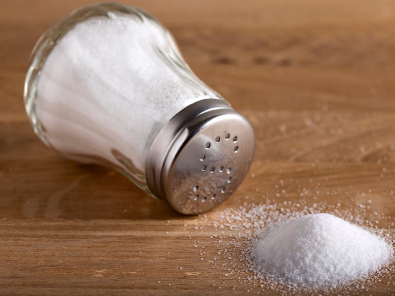 angebranntes entfernen mit salz lösen