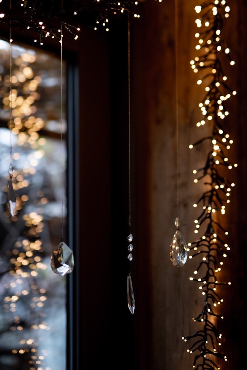 basteln mit kindern weihnachten und winter schmuck edelsteine