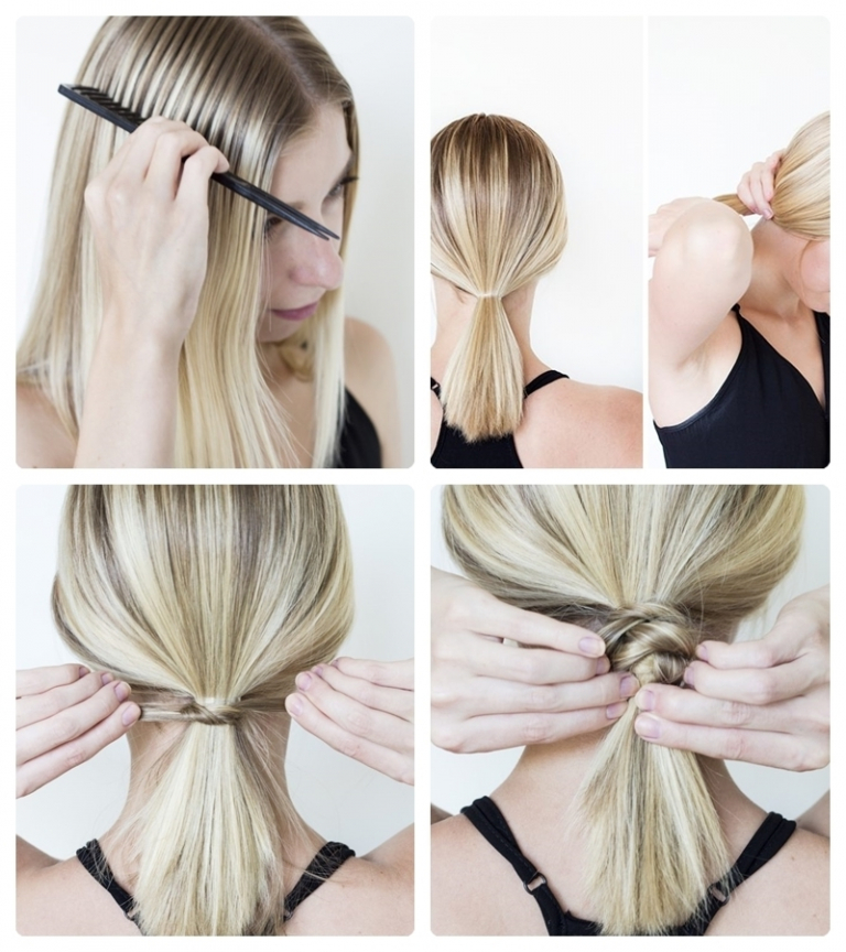 20 einfache Frisuren für Anfänger, die jeder machen kann