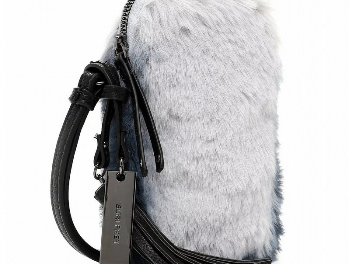 frauen handtasche große handtasche handtaschen trends 2021 pelzige handtasche weiß