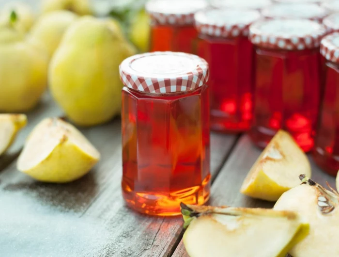 homemade quince jelly