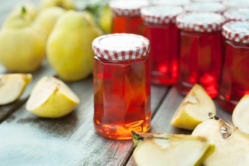 homemade quince jelly