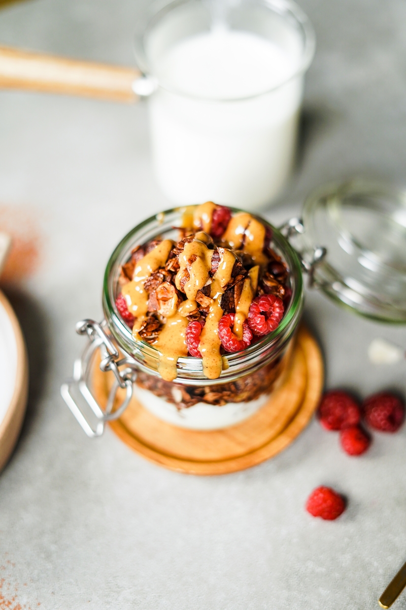 granola rezept einfach und schnell gesundes frühstück ideen