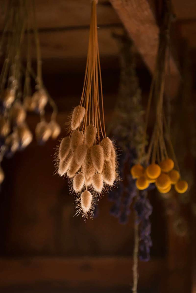 trockenblumen adventskranz adventskranz fertig dekoriert kaufen phalaris stangen getrocknet hängen