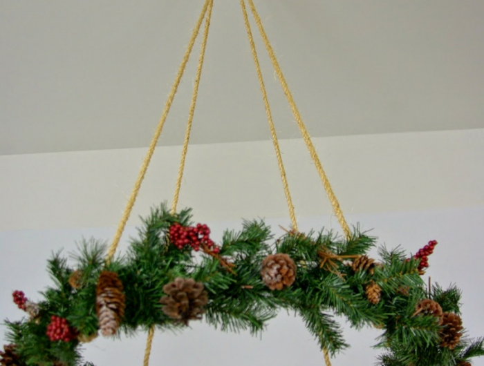 5 weihnachten adventskranz selber basteln festliche dekoration