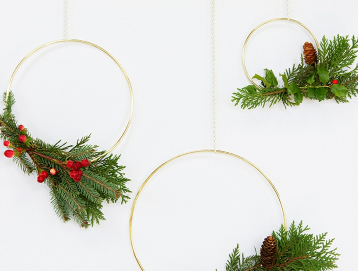 7 metallring weihnachtlich dekorieren mit schritt für schritt anleitung
