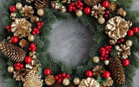 adventskranz klassisch für weihnachten