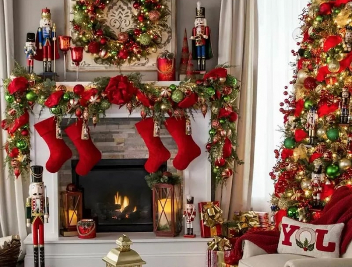 diy idee für kamin basteln für zuhause für weihnachten deko ideen zum selbermachen