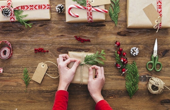 geschenke für weihnachten verpacken last minute ideen
