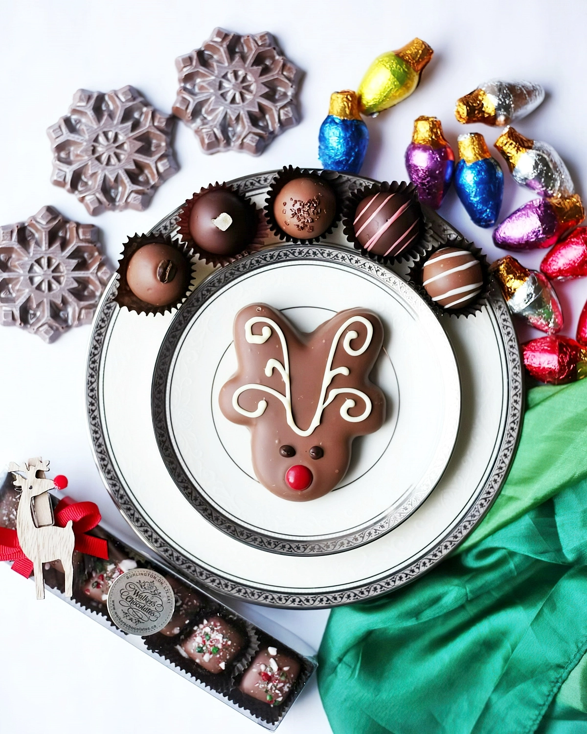 geschenke zum selbermachen aus der keuche leckere schokoladengeschenke hirsch aus schokolade walkerschocolates