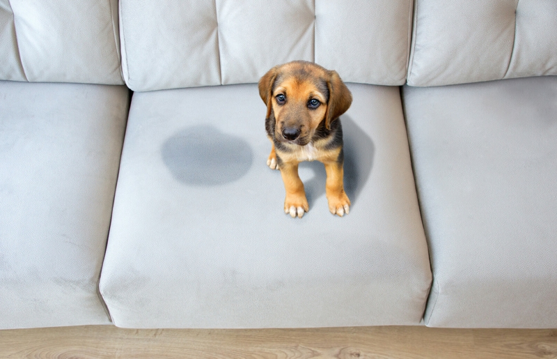 kleiner hund wie flecken aus sofa entfernen tipps und tricks