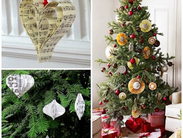 papier ist schön für weihnachtsdeko zum basteln und dekorieren
