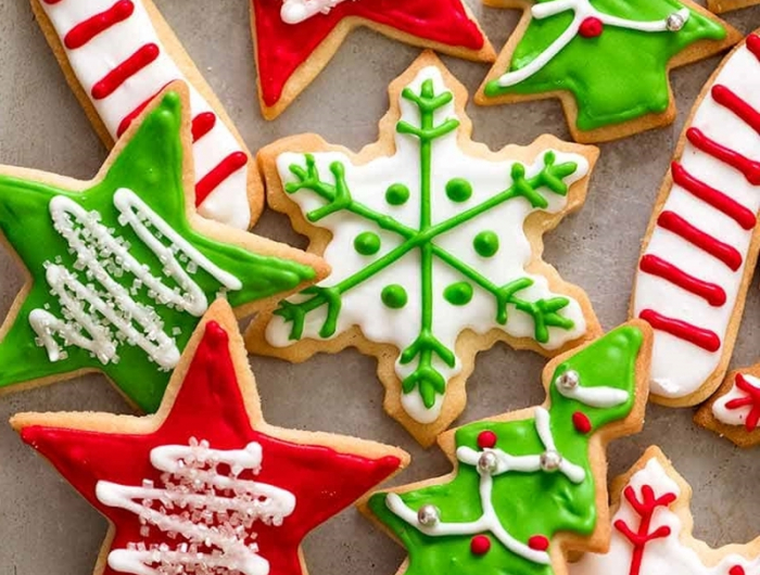 plätzchen dekoration zu weihnachten kekse zu weihanchten backen