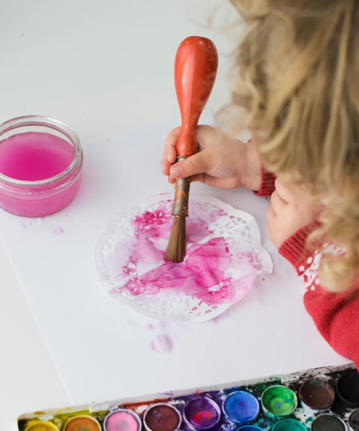 rock für ballerina aus muffinförmchen basteln