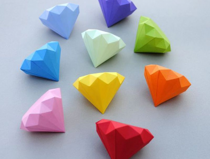 schnell und praktisch origami weihnachtsdeko selber basteln