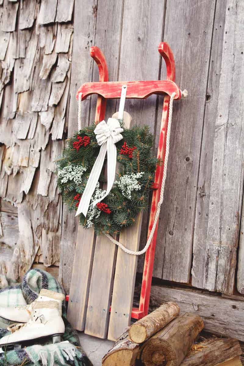 vintage weihnachtliche dekoration wie kann man das selbst dekorieren