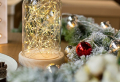 20 erstaunliche Ideen für eine Weihnachtsdeko im Glas mit Lichterkette