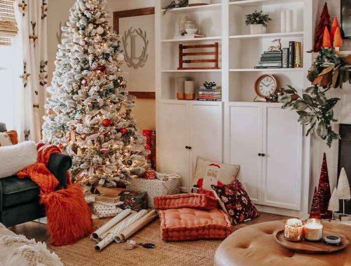 weihnachtsputzliste putzen dekoriertes wohnzimmer