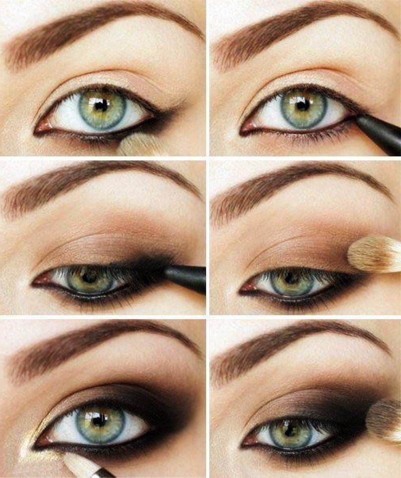 weihnachtsschminken make up für frauen weichnachts look die im trend ist