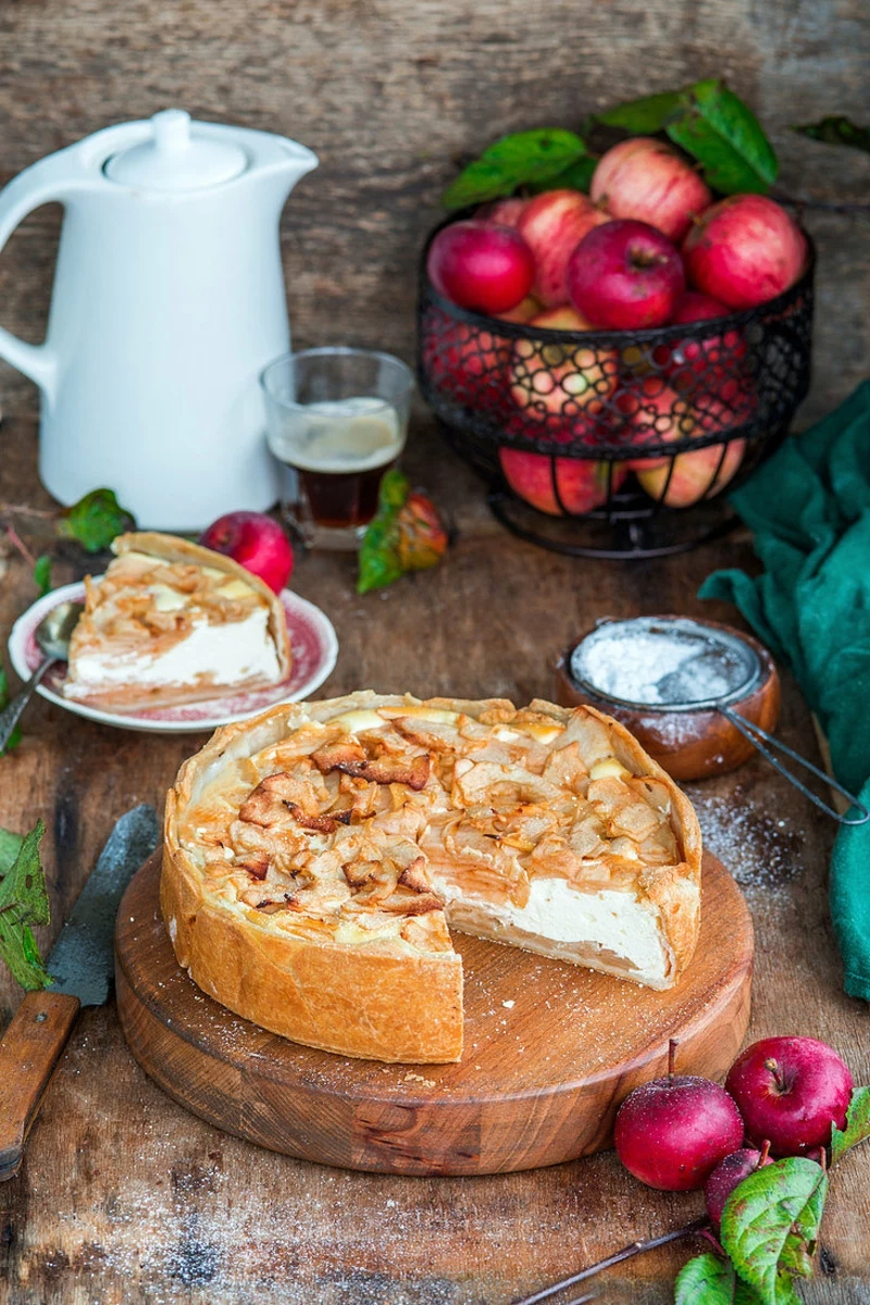 apfel quark kuchen