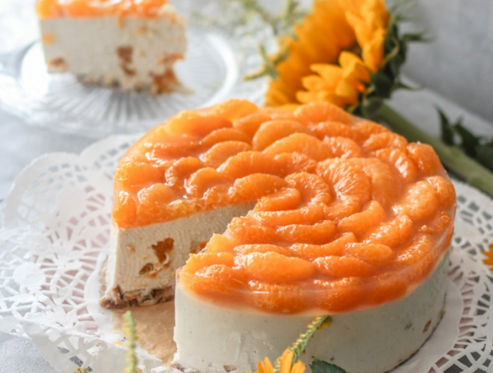 4 dessert zubereiten ideen und rezepte schneller käsekuchen mit mandarinen