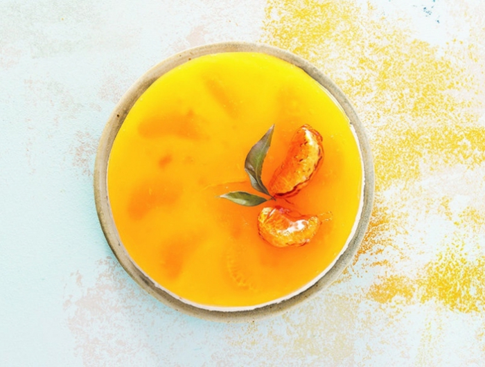 außergewöhnliche rezepte nachtisch mandarinen käsekuchen ohne boden selber machen