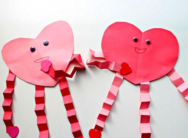basteln valentinstag kindern idee für jeder zum selbermachen wie geht es