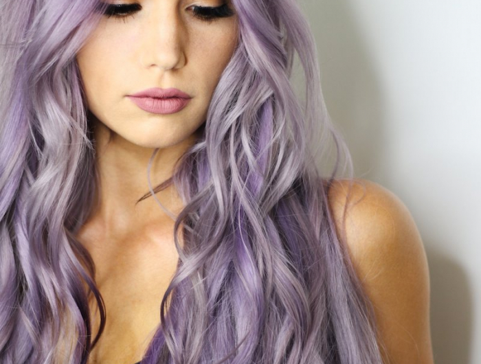 coole haarfarben für bunte haare lila die beste farbe im trend 2022