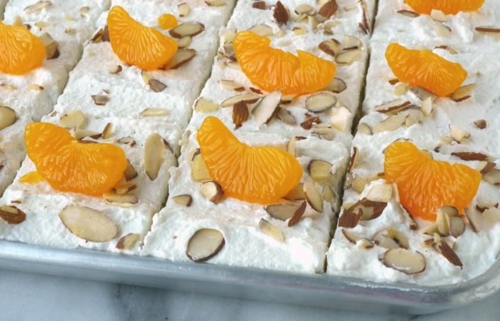 desserts ideen selber zubereiten fantakuchen mit mandarinen rezepte