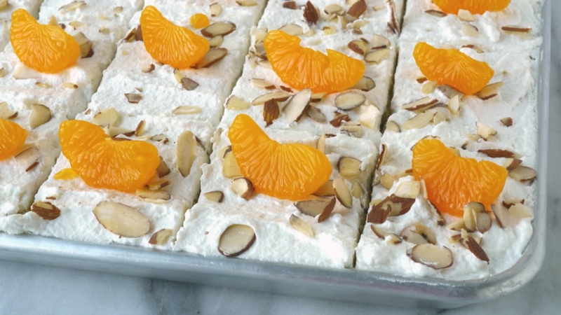 desserts ideen selber zubereiten fantakuchen mit mandarinen rezepte