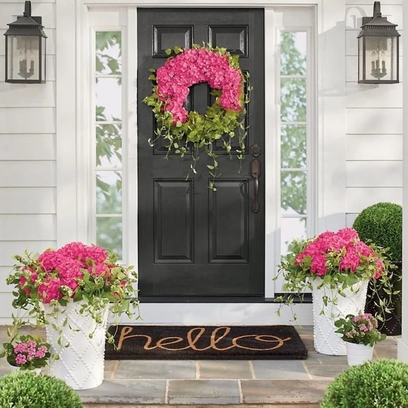 die vorbereitung beginnt deko hauseingang frühling selber gestalten 2022