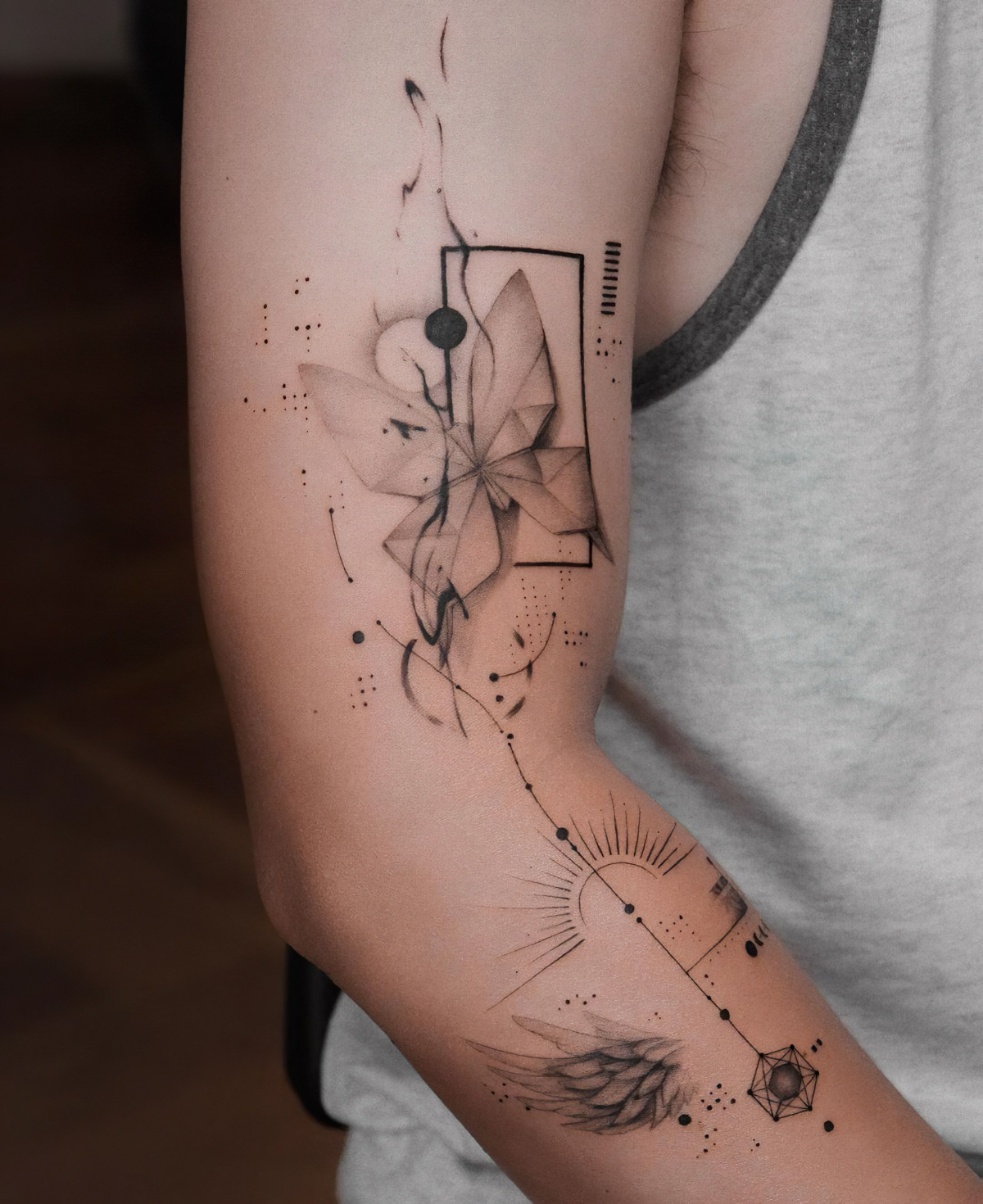 geometrische tattoos ink.carolw