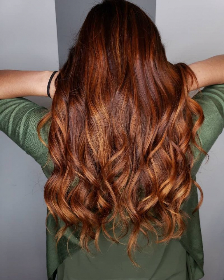 Kastanienbraune Haare Welche Balayage Zu Wählen