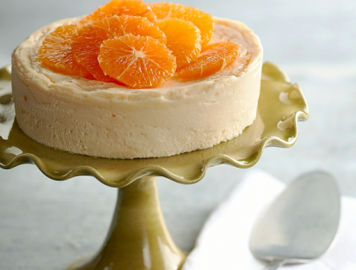 köstliche desserts selber machen mandarinen käsekuchen ohne boden