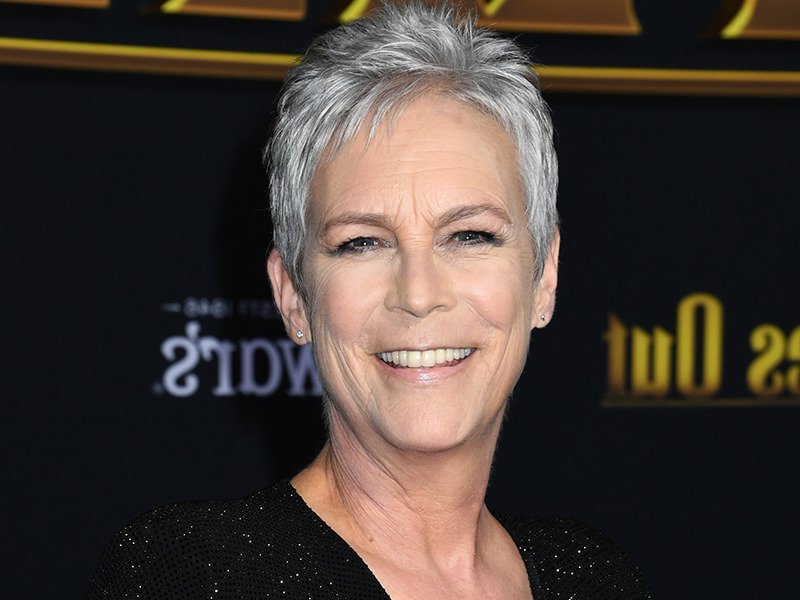 kurzhaarfrisuren für feines haar und brille jamie lee curtis haarschnitt