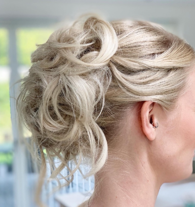 Hochsteckfrisuren Mittellanges Haar Hochzeit