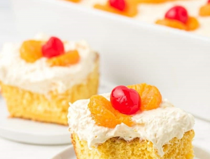 manderinen muffins selber backen cupcakes mit creme und früchten